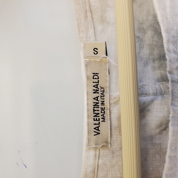 Valentina Relaxed Blue and Tan Tie-Dye Tee Size S - Picture 6 of 6